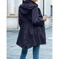 thumbnail image 2 of Rain Jackets for Women Waterproof Lightweight Rain Coats Outdoor Windbreaker Raincoats with A Hood Alsol Lamesa, 2 of 6