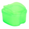 thumbnail image 1 of Bath Denture Bath Case Box Soak Container Colored False Teeth Storage Box with Strainer Basket, 1 of 7