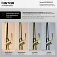 thumbnail image 4 of Karran Usa Kkf250 Scottsdale 1.8 GPM 16-1/8" Single Hole Kitchen Faucet - Spot-Free, 4 of 7