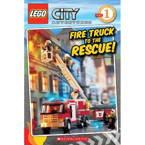 Pre-Owned Lego City: Fire Truck to the Rescue (Level 1): Fire Truck to the Rescue! (Paperback) 0545115434 9780545115438