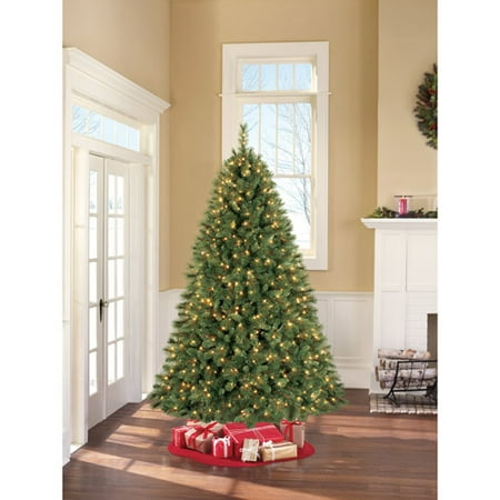 Holiday Time Pre-lit 7.5' Prescott Pine Artificial Christmas Tree Holiday Time Pre-lit 7.5' Prescott Pine Artificial Christmas Tree, Clear Lights - Holiday Time Pre-lit 7.5' Prescott Pine Artificial Christmas Tree