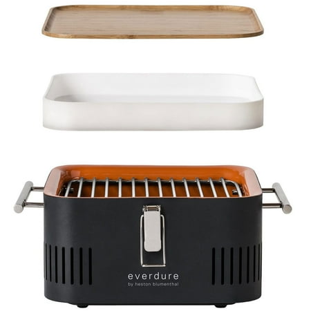 Everdure by Heston Blumenthal - CUBE Charcoal Grill - Orange