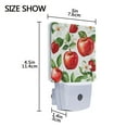 thumbnail image 4 of Yayeee LED Night Light for The Home Plug in With Light Sensors 2 Pack, Apple Pattern, 4 of 6