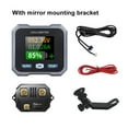thumbnail image 4 of Youkk Smart Battery Mon-itor With Shunt Bluetooth Battery Mon-itor Battery Mon-itor Bluetooth Ammeter Rearview Bracket, 4 of 6