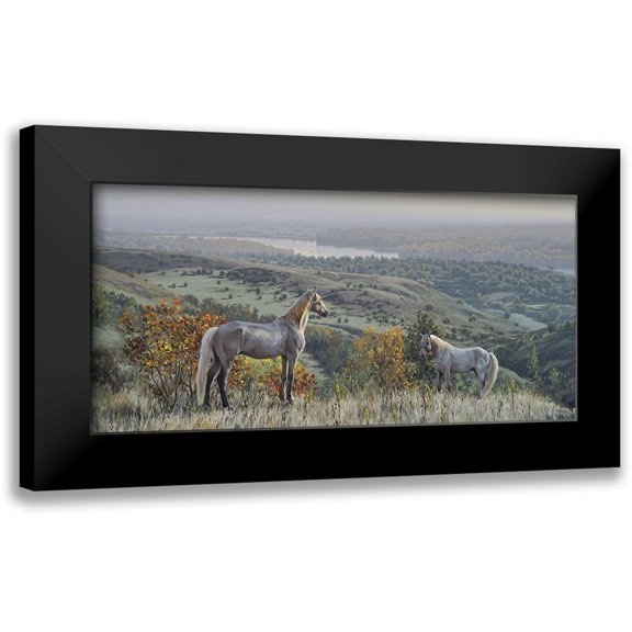 Adamov, Alexey 14x9 Black Modern Framed Museum Art Print Titled - Spaces