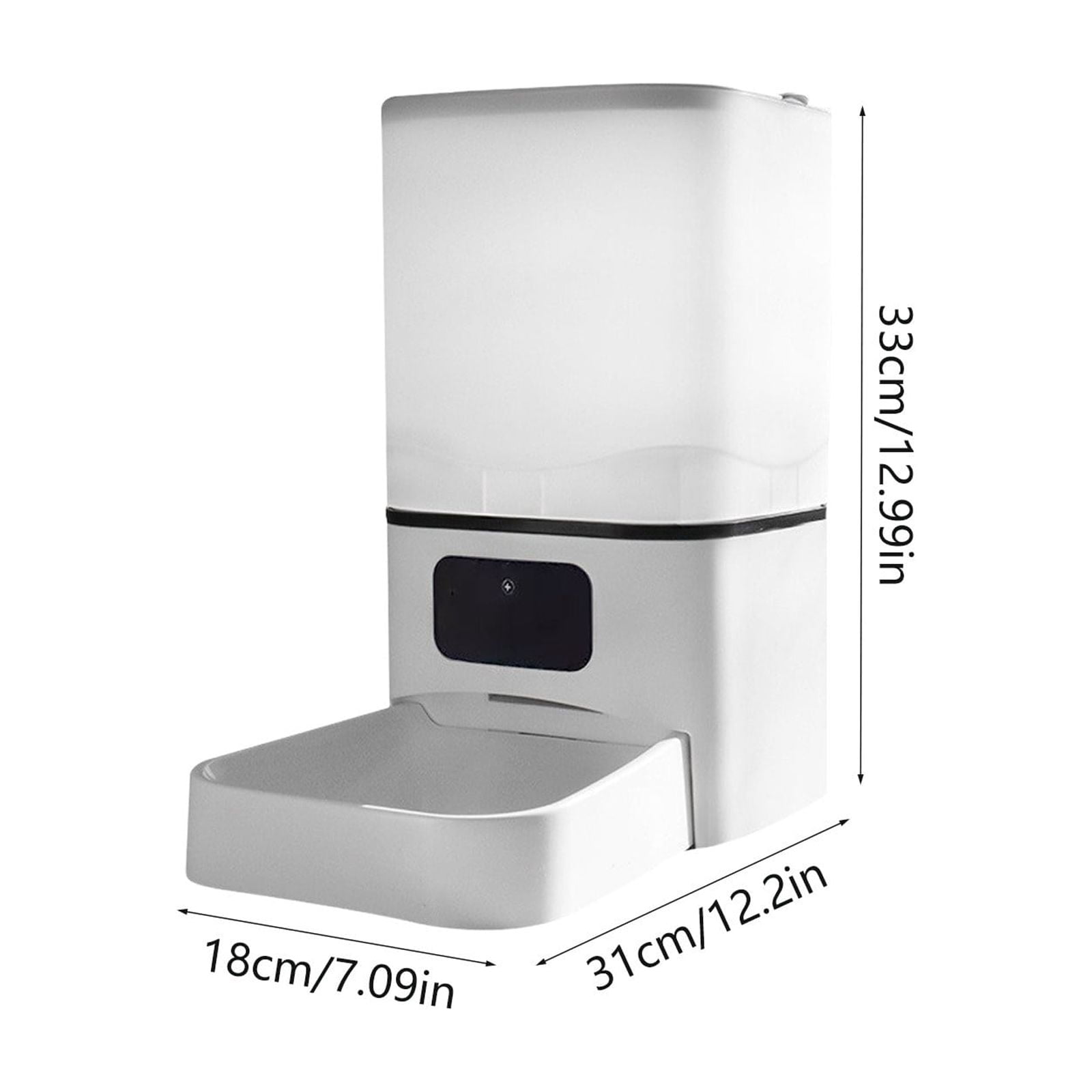 Automatic Cat Dog Feeder 6L Smart Pet Food Dispenser with Timer, Portion Control, Remote App Feeding, Voice and Video