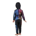 thumbnail image 5 of Halloween Matching Family Pajamas Sets Holiday Hooded One-Piece PJS Family Skeleton Jumpsuit, 5 of 8