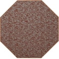 thumbnail image 1 of Indoor Outdoor custom size area rugs made in USA comes in Ten colors and Nine shapes rectangular,round,square,runners,oval,hexagon,octagon,half round - Rust, 7' Octagon Area Rugs, 1 of 1