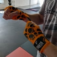 thumbnail image 3 of Forza Sports 180" Mexican Style Boxing and MMA Handwraps - Skulls Orange, 3 of 4
