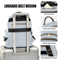 thumbnail image 4 of JIALIOU Mini Backpack Purse for Women Quilted Casual Daypack Small Travel Shoulder Bag, Baby Blue, 4 of 7