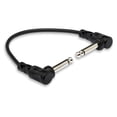 thumbnail image 4 of Cable de conexión para guitarra Hosa CFS-106 moldeado en ángulo recto de 15 cm, 4 of 6