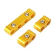 thumbnail image 1 of 1 Set 8mm Car Auto Engine Spark Plug Wire Separator Looms Divider Organizer Clamp Aluminum Alloy Blue, 1 of 1