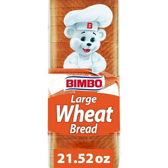 Bimbo Pan Integral Grande Large Wheat Bread, 24 oz (Pack of 2)