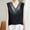 Black, variant on Summer Tanks for Women 2026 Summer Solid Color Crew Neck Tee Shirts Casual Loose Fit Sleeveless Standard Straps Summer Shirts