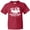 Red, variant on Inktastic Yellowstone National Park with Bear Mountains and Trees Youth T-Shirt