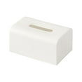 thumbnail image 3 of Portarrollos de papel higiénico para baño, caja de pañuelos, estante para guardar papel higiénico Blanco grande, 3 of 9