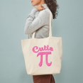 thumbnail image 3 of CafePress - Cutie Pi Tote Bag - Unisex Canvas Tote Bag, Beige, 1-Piece, 3 of 7