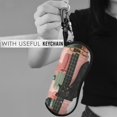 thumbnail image 5 of Honeii Black Cat Pink Bathroom Print Neoprene Glasses Case,Spacious for Sunglasses and Eyeglasses,Zipper Eyeglass Case With Belt Clip, 5 of 6