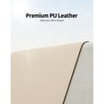 thumbnail image 2 of Leather Desk Pad Protector, Office Desk Mat, Large Mouse Pad,Non-Slip PU Leather Desk Blotter, Laptop Desk Pad, Waterproof Desk Writing Pad Gift compatible Office, 2 of 5
