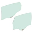 thumbnail image 6 of KOJEM Pair Rear Side Door Windows Compatible with 2016-2020 Kia Optima Hybrid 4 Door Sedan Side Door Glass Light Green Tempered Glass, 6 of 10