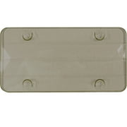 Auto Drive Smoke Unbreakable Domed License Plate Shield