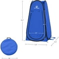 thumbnail image 2 of Pop Up Pod - Privacy Shower Tent, Dressing Room, or Portable Toilet Stall with Carry Bag for Camping, Beach, or Tailgate by Outdoors, 2 of 6