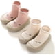 thumbnail image 2 of 2 pares de zapatos de calcetines antideslizantes para bebés y niñas, suela de goma para interiores, primeras zapatillas para caminar, 2 of 5
