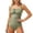 Green, variant on One Piece Swimsuit Women Ruched Swimming Suits Tummy Control Bathing Suit Slimming Swim Suits for Women 2026