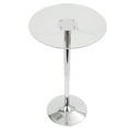 thumbnail image 2 of Furniture Modern Contemporary Adjustable Bar Table - Clear, 2 of 4