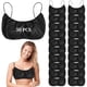 thumbnail image 1 of 50 sujetadores desechables no tejidos, ropa interior desechable para spa para mujer, paquete individual, sujetadores transpirables para ducha, fisioterapia, bronceado en aerosol, 1 of 7