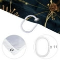 thumbnail image 4 of Dragonfly Waterproof Printed Shower Curtain Set with Hooks - Bathroom Decoration Option, 4 of 5