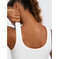 thumbnail image 4 of Sostén CRZ YOGA acanalado sin aros con soporte medio blanco talla L, 4 of 6