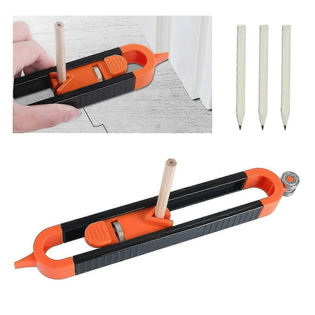 Contour Gauge With Lock, Profile Tool Woodworking Measuring Ruler Irregular Contour Duplicator Gauge Tools, Carpenter Gift
