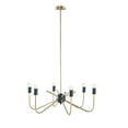 thumbnail image 4 of Lighting Fixtures, 6-Light Metal Chandelier, Table Lamps, Floor Lamps,, 4 of 6