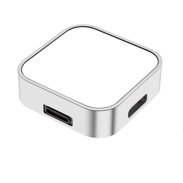 DQrwqpou Cargador Magnético Inalámbrico Tipo C 8 Pines para Watch Ultra 49 Mm / 8 7 6 (plateado)