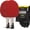 2-Pack | Active Red, variant on Ping Pong Paddles – ITTF Approved Professional Table Tennis Rackets with Carbon Fiber for Superior Control | 7-Ply Blade, Premium Rubber, 2.0mm Sponge