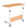 thumbnail image 1 of GoDecor Mobile Laptop Desk Adjustable Side Table Computer Stand Laptop Cart for Bed Sofa, 1 of 9