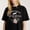 Black-3, variant on Women's Touchdown Or Tutu Mommy Loves You T-Shirt S-4XL Mother's Day Gift