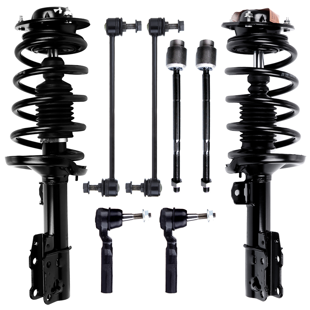 CCIYU 8 pcs Front Strut and Spring shock Assembly 172199 172200 for 2004-2012 for Chevrolet for Malibu 2005-2010 for Pontiac G6