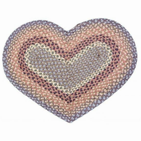 Braided Heart Rug