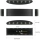 thumbnail image 5 of Lámpara de pared LED resistente al agua para exteriores con carcasa negra 12W12 luz cálida para la cabeza Adepaton GX-052-1, 5 of 8