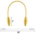 thumbnail image 4 of 2-Pack Curtain Holdbacks Curtains Tiebacks Home Decorative Window Drape Twist TieBacks Random Modelling Curtain Holdbacks (Gold), 4 of 5