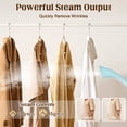thumbnail image 3 of Advwin 2000W Standing Garment Steamer with 10 Steam Levels, 2.7L Tank for 90 Min Steam, Dual Rod Adjustable Height, Vertical & Flat Ironing with Accessories (Blue), 3 of 10