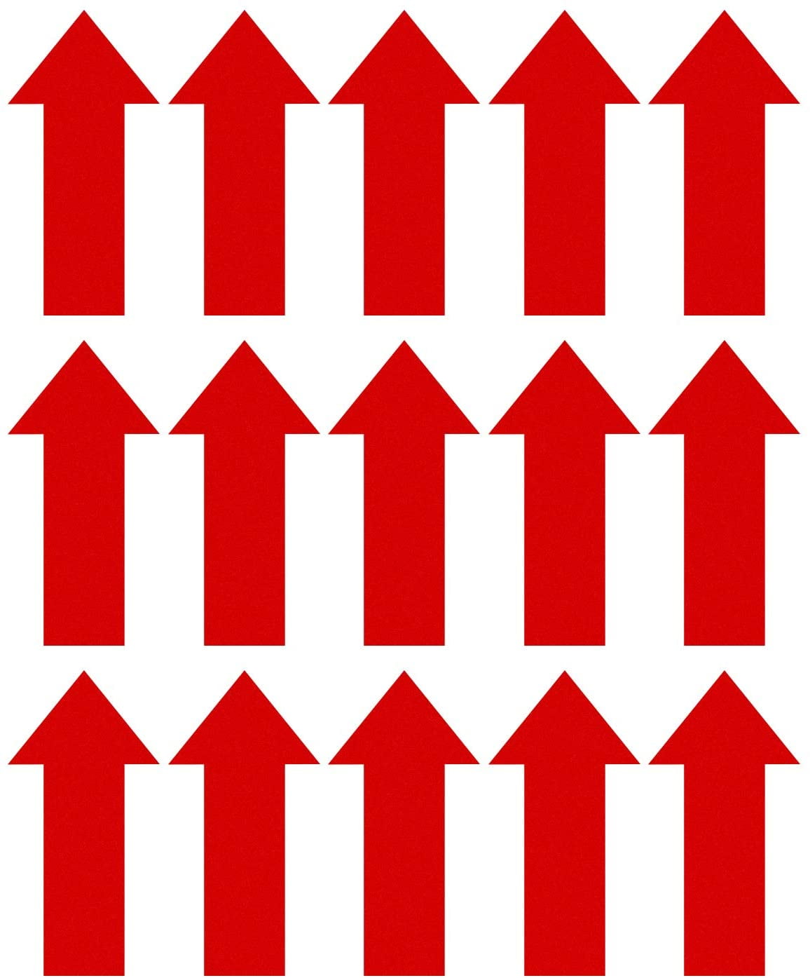 SAVITA 15 Pieces 12inch Arrow Decals Marking Arrow Stickers Removable