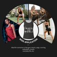 thumbnail image 7 of Womens Workout Tank Tops, Travel The World1 Racerback Tank Tops Quick Dry Vest Sleeveless Athletic Yoga Gym, 7 of 7
