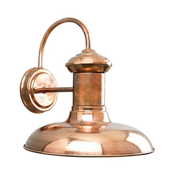 Brookside Collection 12" One-Light Vintage Large Wall Lantern