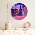 thumbnail image 2 of Lsque inside out 2 Pattern Ceramic Decorative Plate Decorative Plates with Display Stand Personalized Porcelain Plate Ceramic Ornaments for Wall Hanging Decoration-6in, 2 of 6