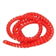 thumbnail image 3 of Brake Line Spiral Tube, Spiral Cable Wrap High Elasticity Anti Sewage  For Electric Scooter Red, 3 of 8