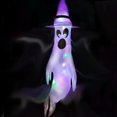 thumbnail image 1 of Halloween Ghost Windsock Led Luminous Hanging Spooky Flag Party Props Para Terrazas Céspedes Jardines Sweethay HA044535-06, 1 of 6
