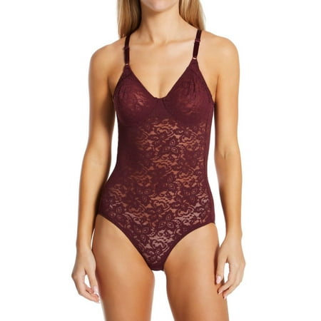 

Women s Bali 8L10 Lace N Smooth Shaping Body Briefer (Nightfire Red 34B)